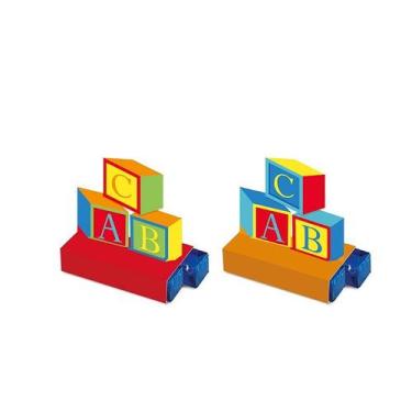 Imagem de Caixa Bis - Festa Fábrica de Brinquedos - 08 unidades - Cromus - Rizzo