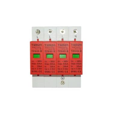 Imagem de Dps Dispositivo Protetor De Surtos Trifasico + Neutro 60ka - Tomzn