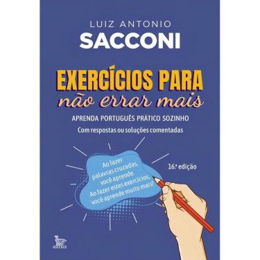 Imagem de Exercícios Para Não Errar Mais - Aprenda Português Prático Sozinho