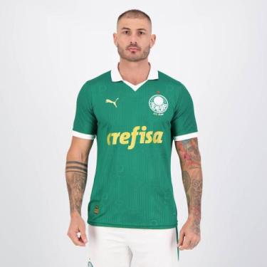 Imagem de Camisa Puma Palmeiras I 2024 Jogador, GG