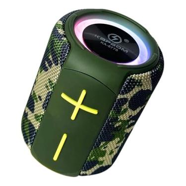Imagem de Caixa De Som Bluetooth Prova Dàgua USB 5.0 Bateria De Longa Duracao Potente (Camuflado)