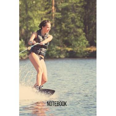 Imagem de Wakeboard Notebook: blank lined composition journal | Wakeboard notebook | 100 pages