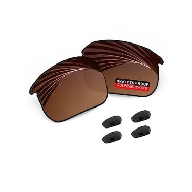 Imagem de iLikeo Lentes de reposição polarizadas de policarbonato PRO+ para óculos de sol BOSE Tempo BMD0011 - marrom acobreado