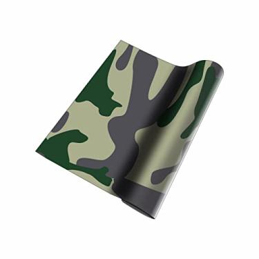 Imagem de Adesivo Vinilico Camuflado Verde Mod2 1,0mX0.6m