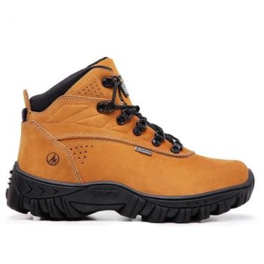 Imagem de Bota Adventure Couro Masculina para Trabalho Bico Resistente - Master 