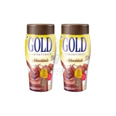 Imagem de Achocolatado Em Pó Diet Gold Pote 200g (2 Unidades)