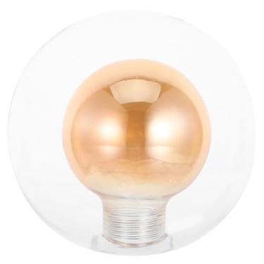 Imagem de Generic Lampshade De Vidro Globo Para G9 Bulbo: 3. 93 Bola De Camada De Vidro De Vidro Transparente Bola De Camada Dupla No Luminador De Vidro Da Bola Para Arandelas De Parede Lightier