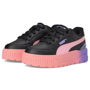Imagem de PUMA Tênis infantil unissex Karmen Ii Idol (criança pequena), Puma Alerta preto/rosa fruta/lavanda, 17