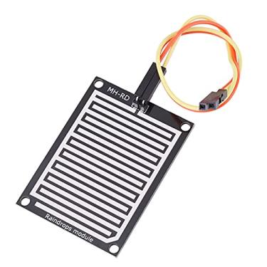 Imagem de Conjunto de Módulo de relé do Sensor de Gotas de Chuva, Sensor de Umidade Folha Planta para Monitoramento do Tempo Com Módulo de relé de Alta Potência, Chuva, Sensor