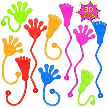 Imagem de Lembrancinhas PicCircuit Sticky Hands - 30 Unidades para Crianças (4 a