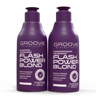 Imagem de Kit Shampoo E Condicionador Matizador Groove Professional