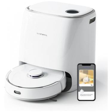 Imagem de Narwal Aspirador de Pó Robô com Conexão via APP WI FI e Mapeamento Multinível, 110V, Branco