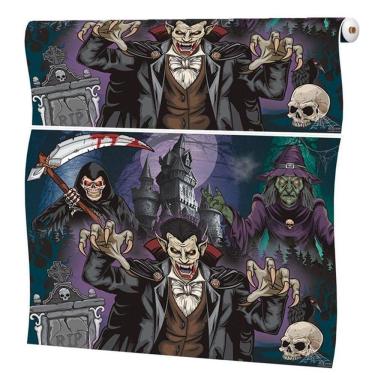 Imagem de Tnt Estampado Halloween Horripilante - Painel