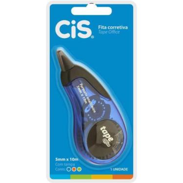 Imagem de Corretivo em Fita CIS Tape Office 10M - Pacote com 6 Unidades - Sertic