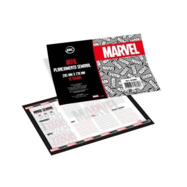 Imagem de Refil De Planner Semanal Dac Marvel 12 Fls