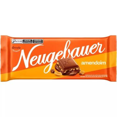 Imagem de Barra de Chocolate ao Leite Amendoim Neugebauer 80g