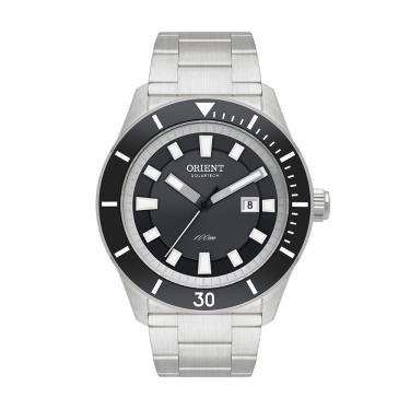 Imagem de G1SX - relogio pulso orient - quartz, anlgo.solar cx. aco inox. cal. A - d. C. R. E 202...