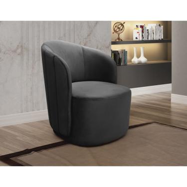 Imagem de Poltrona Concha Stela Decoração Moderna Sala, Recepção, Escritório