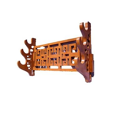 Imagem de JNQLLDS Suporte de espada, suporte de parede Samurai, suporte de espada, suporte de espada para Katana e armas de artes marciais padrão