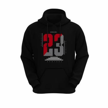 Imagem de Moletom Canguru Unissex Inverno Algodão Blusa de Frio Capuz Bolso-Unissex