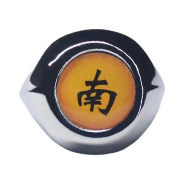 Imagem de Anel de Cosplay Naruto Akatsuki Itachi - Unissex - Metal, R089, 2