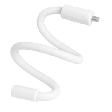 Imagem de Suporte Flexível Para Babá Eletrônica Sem Furo, Ajustável Para Berço, Cama E Estantes – Ideal Para Monitoramento De Bebê, Instalação Fácil E Alta Resistência Em Casa Ou Viagem – DAZZELI (BRANCO)