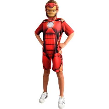 Imagem de Novabrink - Super Magia Fantasia Homem De Ferro Basica TAM P