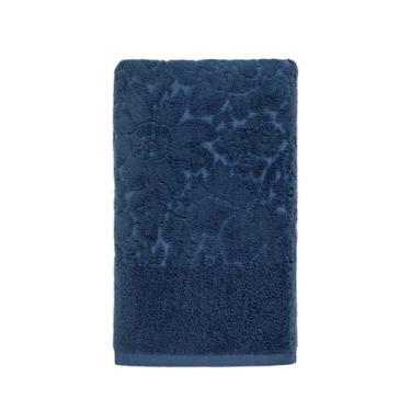 Imagem de Toalha de Banho Solare Murano Jacquard Azul 520 g m Teka Premium