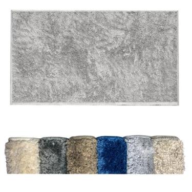 Imagem de 1 Tapete Banheiro Antiderrapante Absorvente 50x100 Oa Cl Vr - IDEALIZA