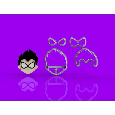 Imagem de Cortador Jovens Titãns Robin Modular Tamanho 5Cm