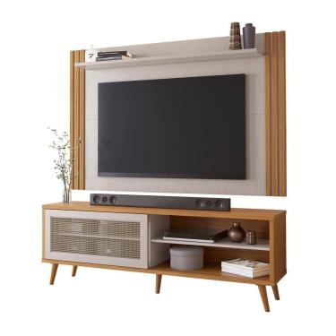 Imagem de Conjunto Para Sala Rack NT1175 e Painel NT1375 Para TV Até 60" Notável Móveis