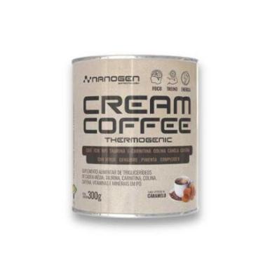 Imagem de CAFÉ THERMOGENICO CREMOSO CREAM COFFEE 300G NANOGEN-Unissex