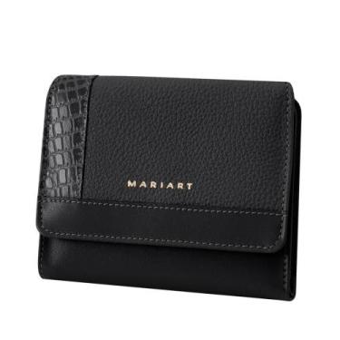 Imagem de Carteira de Couro Mariart 551N, Preto