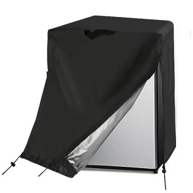 Imagem de Guisong Capa Para Geladeira, À Prova D'Água E Poeira Proteger Freezers Verticais/Refrigerador De Bebidas - Adequada A Maioria Dos 3,0 Polegadas Cúbicas (23"L X 23"P 34"A)