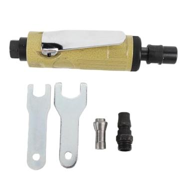 Imagem de Detalhe Automotivo Grinder Pneumático, Coletas Duplas 3mm 6mm, 25000rpm, 1/4 de Entrada de Ar, para Moer Materiais de Modelagem de Polimento