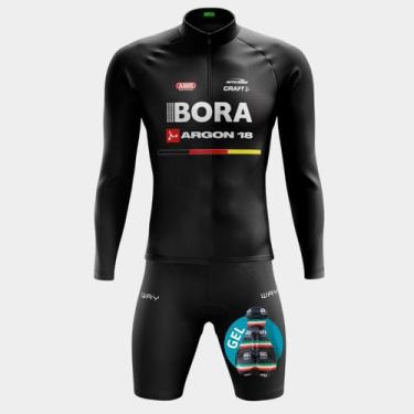 Imagem de Conjunto de Camisa Masculina Camisa Manga Longa PRO Proteção Uv Bolsos