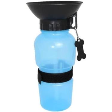 Imagem de Garrafa De Agua Acquadog Para Passeio Pet Cor ul 500Ml - Fluffies