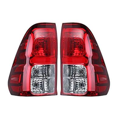 Imagem de 2 lâmpadas de freio traseiras para Toyota Hilux Revo Rocco Pickup 2016 2017 2018 2019
