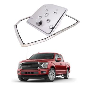 Imagem de TRANSPEED Filtro de óleo de boca curta de transmissão automática 6R80 e junta do cárter de óleo substitui BL3Z-7A098-A BL3P-7G186-AA para Ford Expedition 2009-2017, F150 2011-2017, Mustang 2011-2017