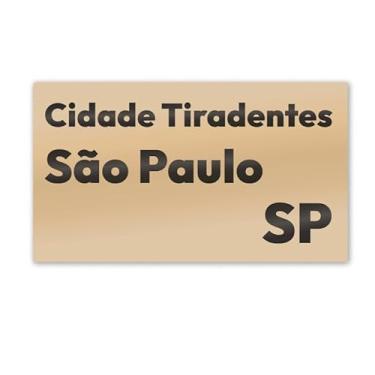 Imagem de Imã de Geladeira Cidade Tiradentes São Paulo MDF 7cm x 4cm