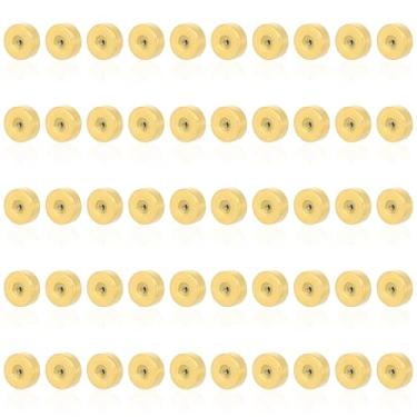 Imagem de 50 Peças Parafusos de Substituição, Dourados Aço Inoxidável com Parte Traseira Plana para Brincos para Mulheres e Homens Brincos de Cartilagem com Pino Pressão