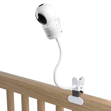 Imagem de Koroao Suporte de clipe para câmera VTech VM5463/RM5764HD/ RM5764-2HD/ RM5864HD /RM5864-2HD /RM7764HD/RM7764-2HD/BM3800/BM4700/BM5600/BM5700 sem ferramentas ou danos na parede