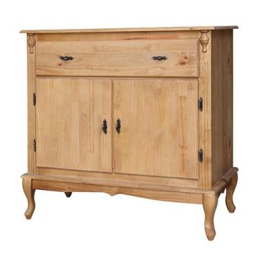 Imagem de Buffet Balcão de Cozinha de Madeira Antique 100 cm com 2 Portas e 1 Ga