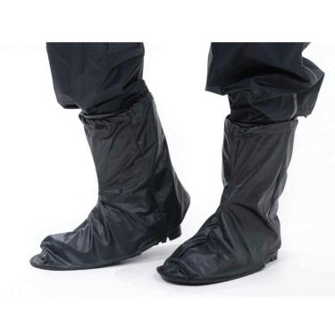 Imagem de Polaina Protetor Pés Chuva Pvc Meio Solado Adulto Unissex - Par Ref 2952-Unissex