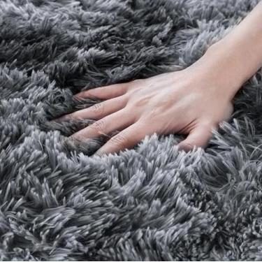 Imagem de Tapete 2,00 X 1,50 Peludo Felpudo Macio Cores Quarto e Sala