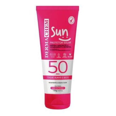 Imagem de Protetor Solar Corpo 50 Fps Resistente Agua Suor Sol Praia  - Dermache