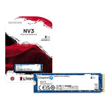 Imagem de HD SSD M2 2TB Kingston Nvme NV3 PCIE 4.0