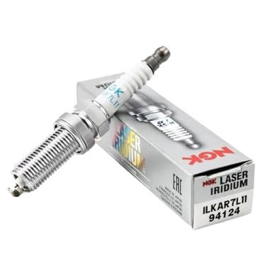 Imagem de 4 peças compatíveis com NGK ILKAR7L11 94124 original, compatível com vela de ignição Iridium, compatível com Mazda 3 6 Axela CX-5 CX-3 CX-30 CX-4 CX-8 MX-5 RF 2.0L 2.5L PE5R-18-110
