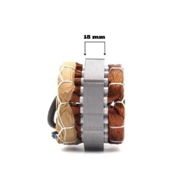 Imagem de Estator Bobinado Q18mm 220v 50/60Hz Alumínio DZ - GAREN