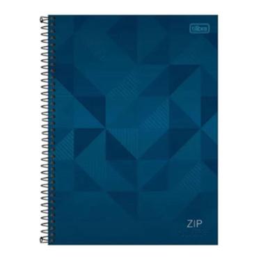 Imagem de Caderno Espiral Universitário Zip 10 Matérias Azul - Tilibra